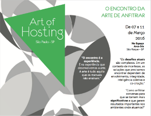 Art of Hosting Brasil 2016 | O Encontro da Arte de Anfitriar Brasil 2016