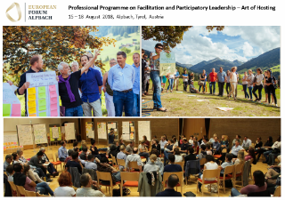Professional Programme on Facilitation and Participatory Leadership – Art of Hosting