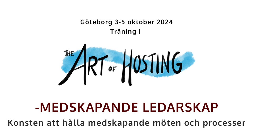 ART OF HOSTING GÖTEBORG 2024