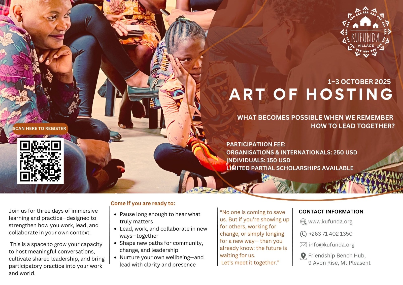 Art of Hosting, Zimbabwe
