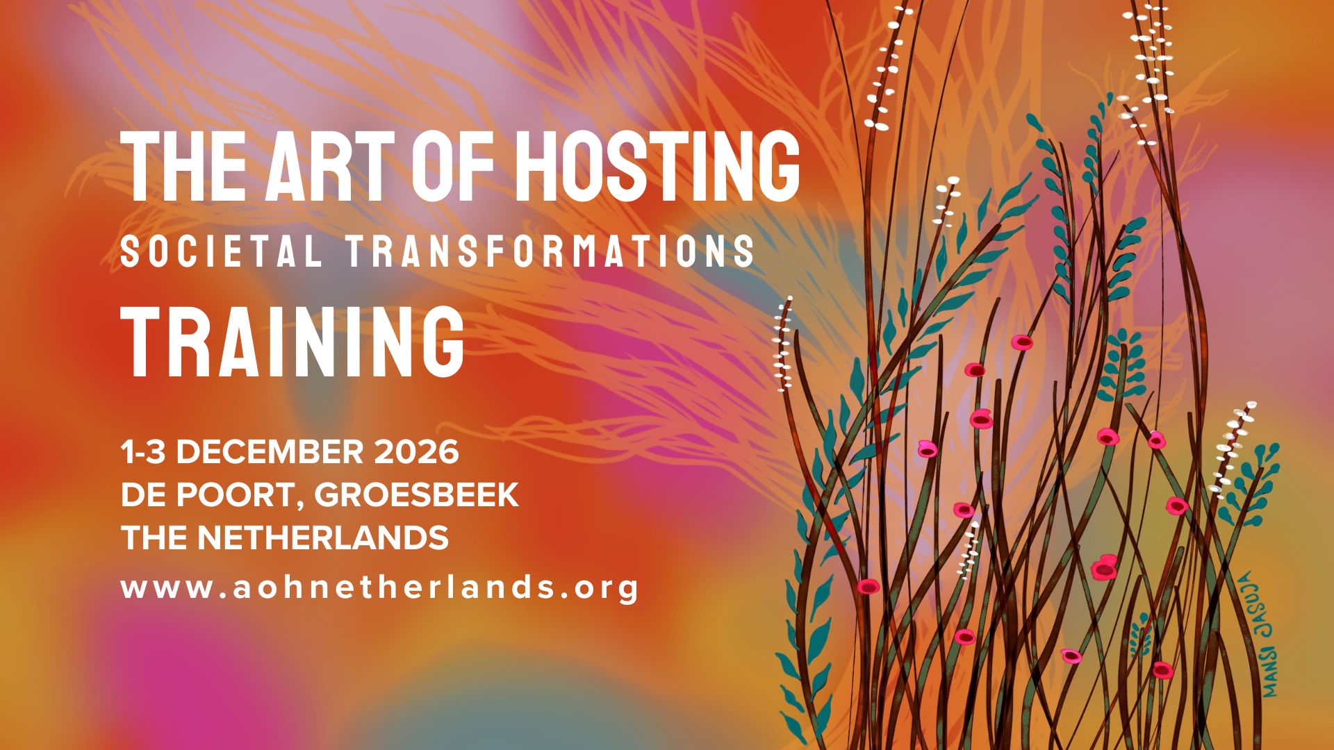 Art of Hosting (societal transformations) Training Netherlands